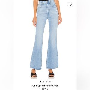 Levis 70’s high rise flare